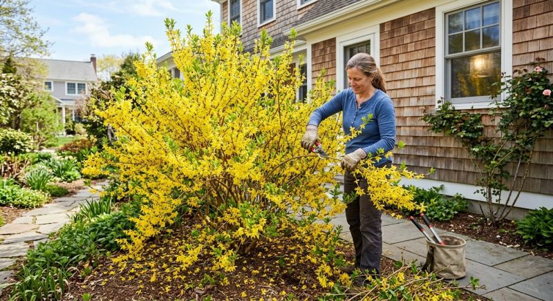 Forsythia Pruning Service